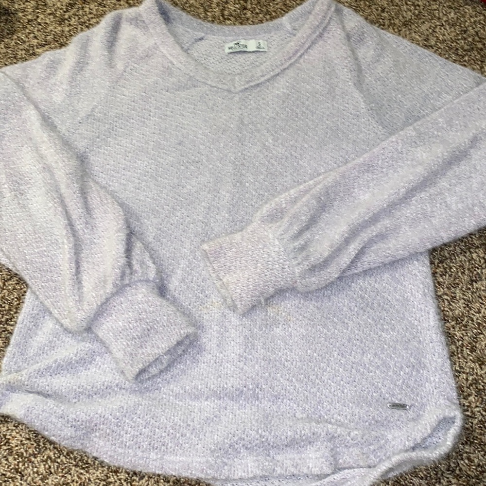 super comfy purple sweater